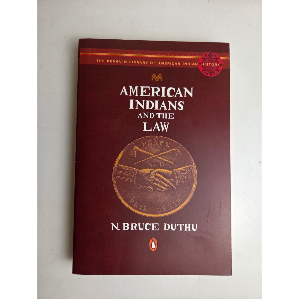 American Indians and the Law Paperback N. Bruce Duthu